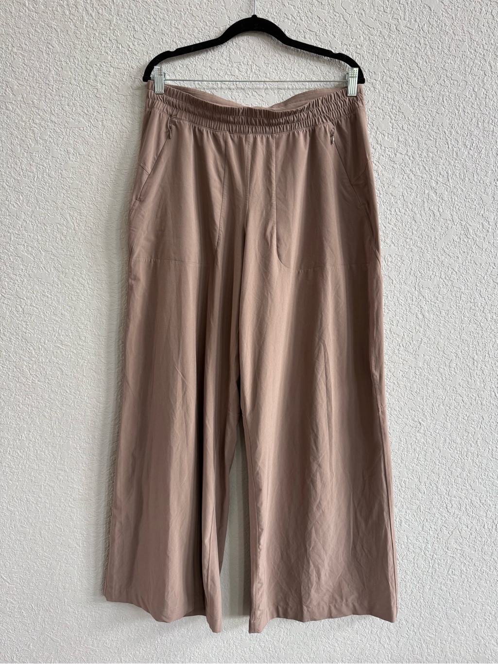 Lululemon Athletica Wide-Leg Pants - Mauve Tan